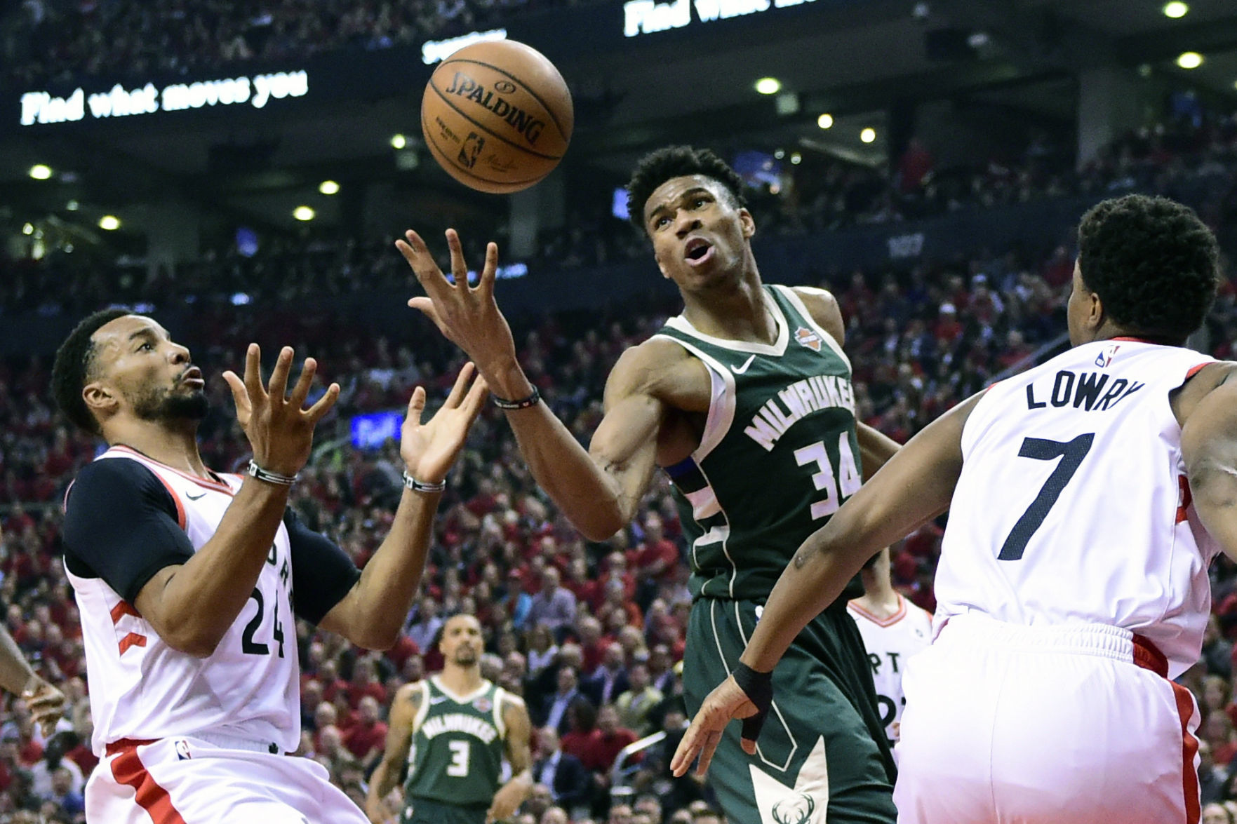 Raptors 120, Bucks 102